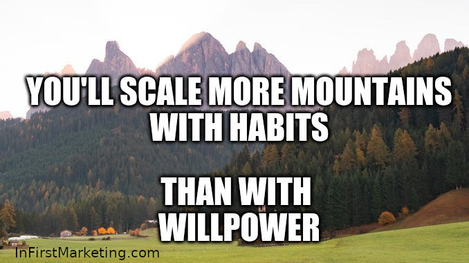 Scale Mountains with Habits